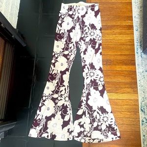 Show Me Your Mumu Flared Embroidered Pants